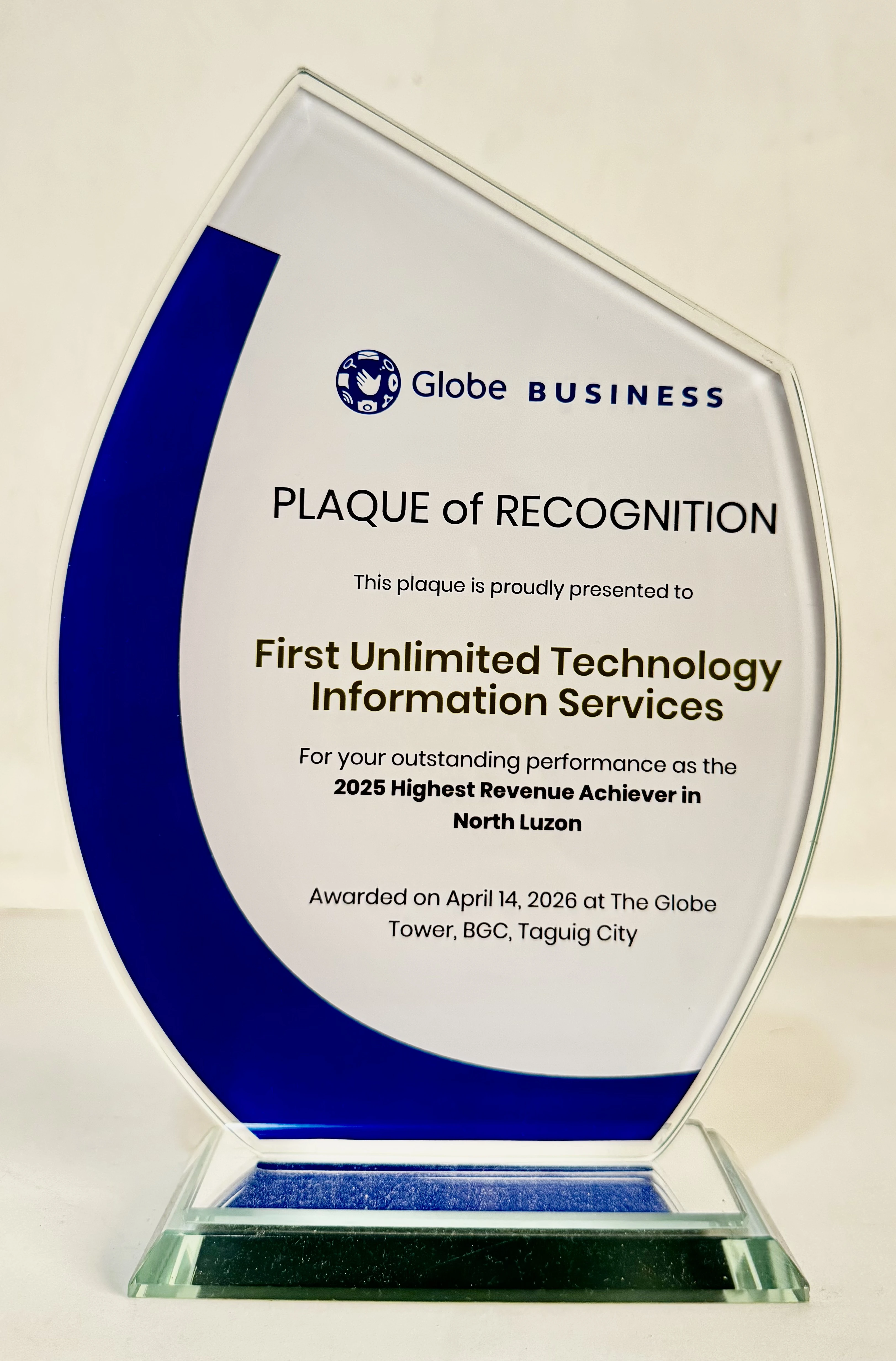 North Luzon Highest Revenue Achiever